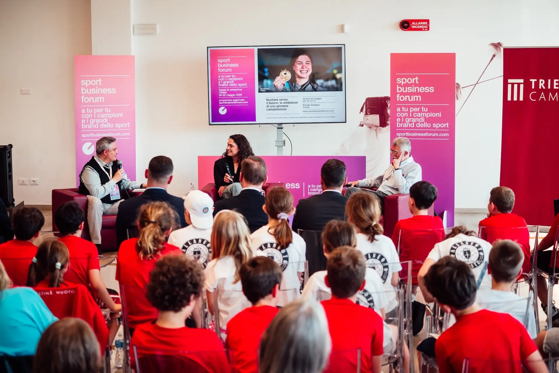 Maggio 2025: Sport Business Forum, due giornate di dialoghi, sport e ispirazione con protagoniste le campionesse Caterina Banti e Benedetta Pilato