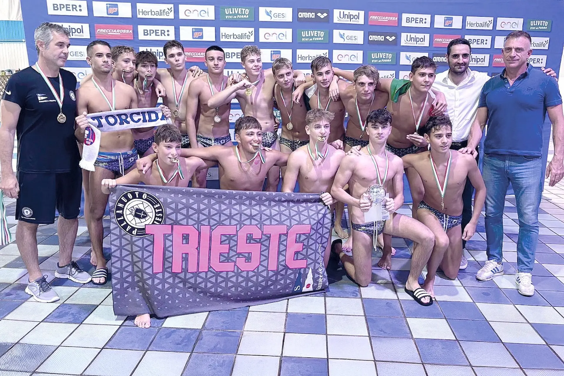 Agosto 2025: Pallanuoto Trieste Campione d’Italia Allievi B