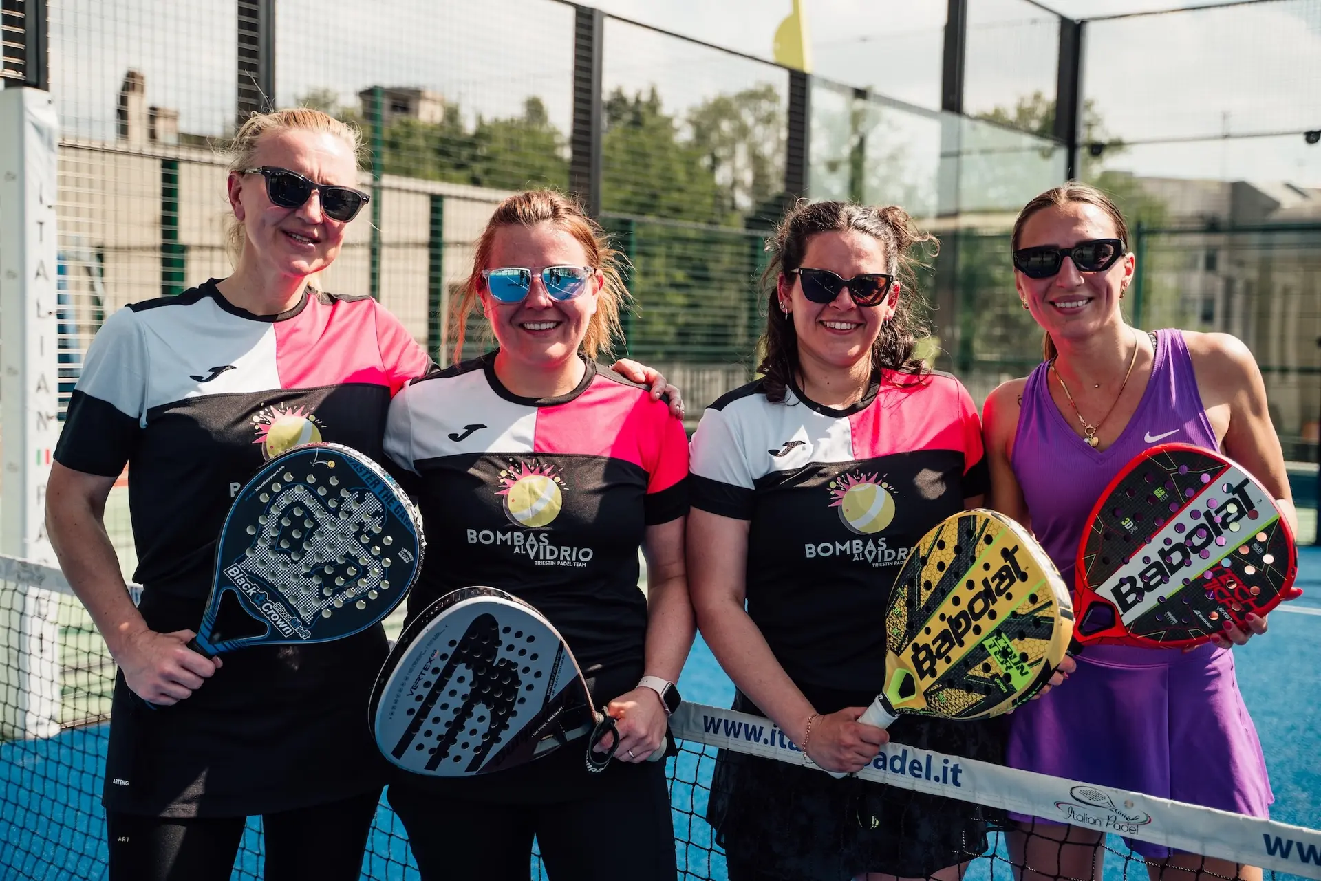 Maggio 2025: primo torneo di padel al femminile organizzato a Trieste Campus dall’ASD Downtown Tennis Court con il sostegno di Engel & Völkers Trieste 