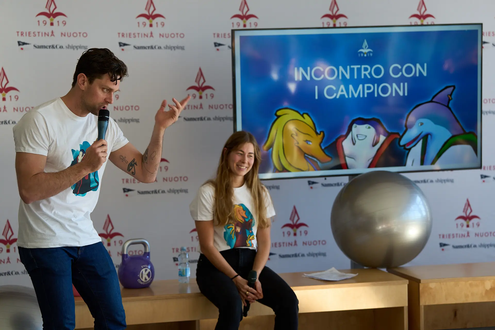 Incontro con i campioni