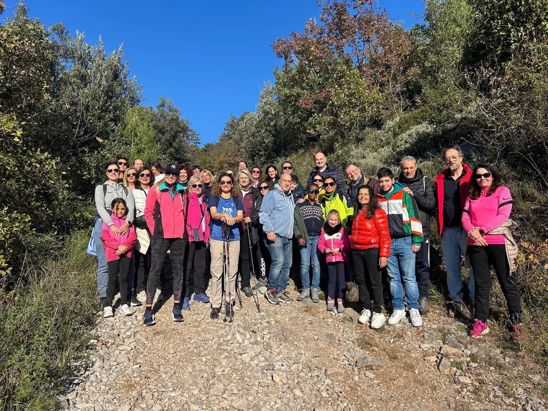 Novembre 2025: ottava Camminata della Salute organizzata da ASD Downtown Tennis Court